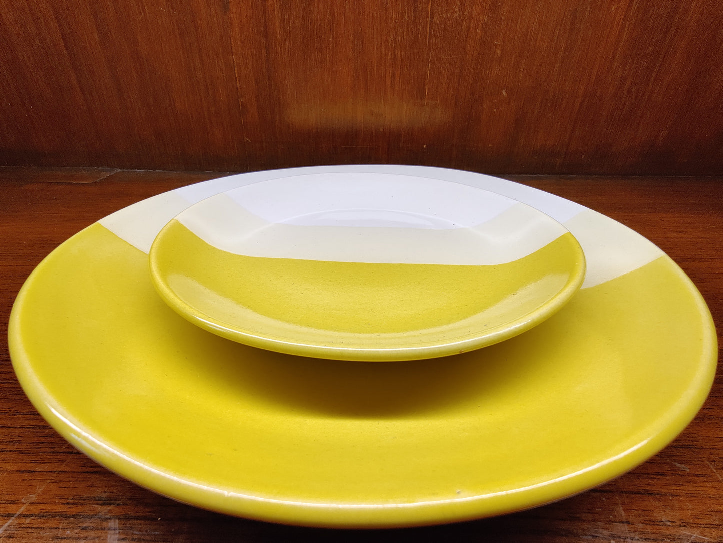 Ashlo's Decor Handmade Ceramic Dinner Plate - Vintage Design & Break Resistant for Home, Kitchen, Restaurant, Party -Dinner Plates with Serving Bowl and Quarter Plates
