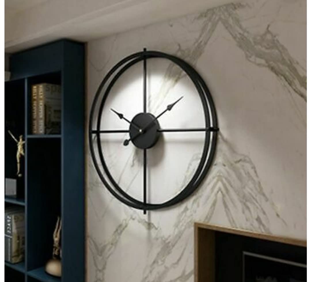 Ashlo's Metal Wall Clock for Home and Offices 24 Inches