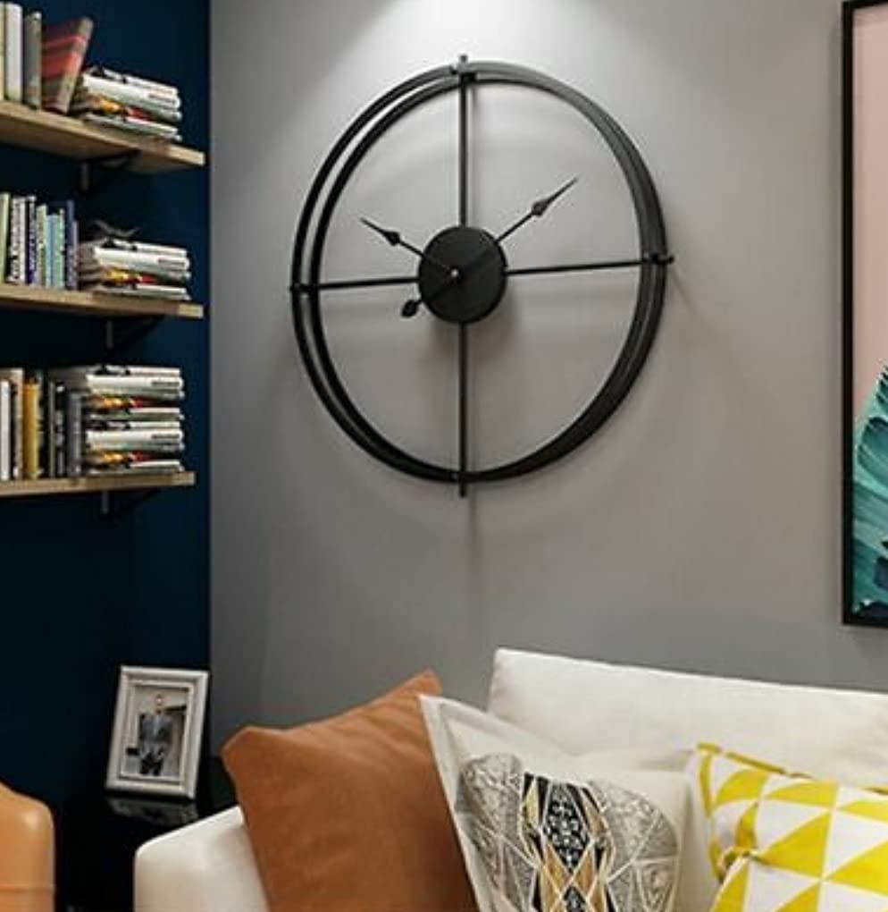 Ashlo's Metal Wall Clock for Home and Offices 24 Inches