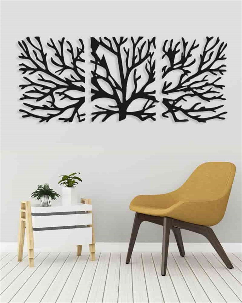 Ashlo's Metal Tree Of Life Wall Decor Art