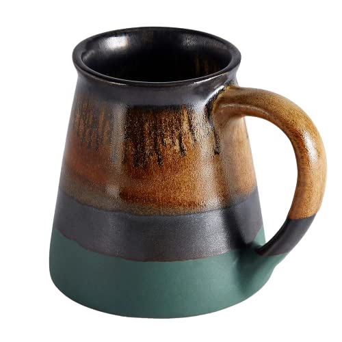 Ashlo's Décor Handmade Ceramic Coffee Mug / Tea Mug - Microwave Safe Coffee Mugs - Stylish Milk Mug with Handle