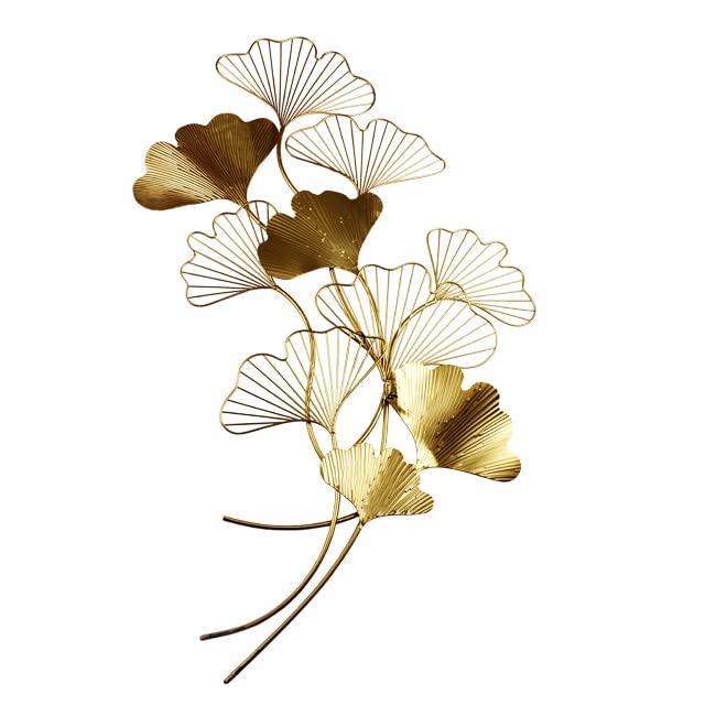 Ashlo's Decor Stylish Wall decoration Gingko / Wall Hanging Wall Arts / Wall Hanging Decorative Item for Home, Restaurant, Living Room, Dining Room, Office