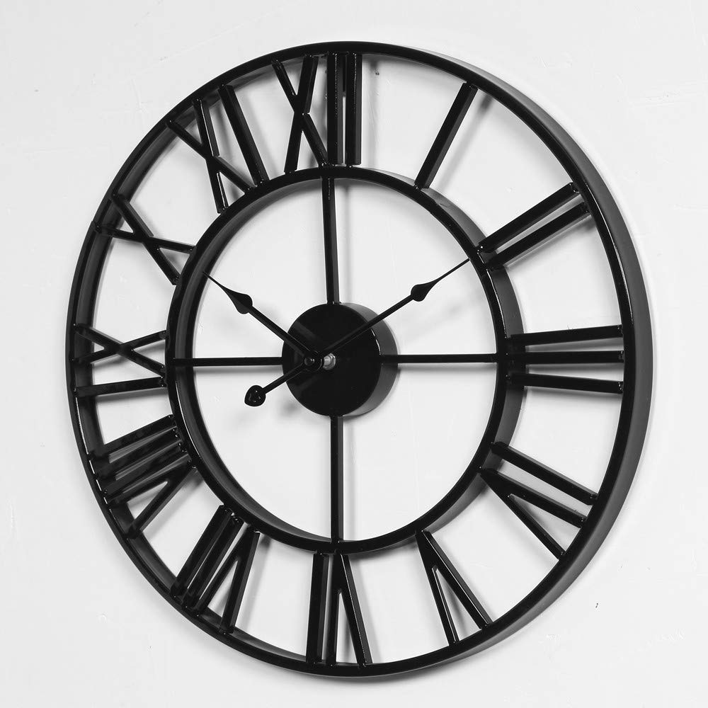 Ashlo's Metal Wall Clock for Home and Offices 19.7 Inches