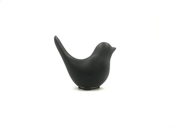 Ashlo's Black & White Ceramic Bird Figurines, Birds Minimalist Sculptures, Decorative Bird Ornaments For Home Decor, New Home Gifts, Marriage Gift for New Couple