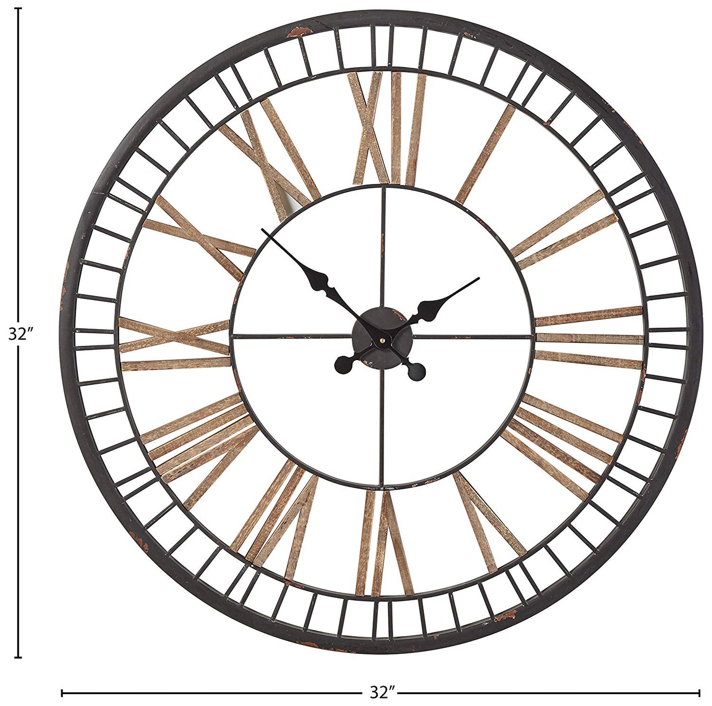 Ashlo's Metal Wall Clock for Home and Offices 24 Inches