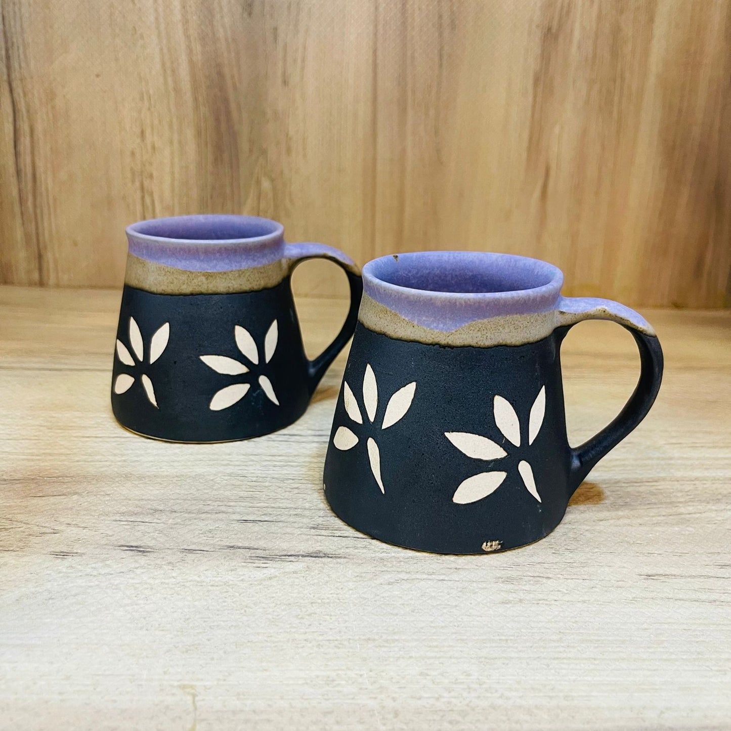 Ashlo's Décor Handmade Ceramic Coffee Mug / Tea Mug - Microwave Safe Coffee Mugs - Stylish Milk Mug with Handle