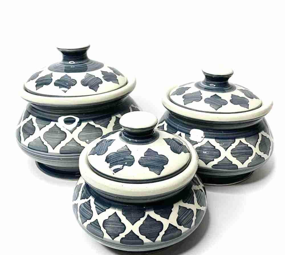 Ashlo's Grey & White Handi (Set of 3)