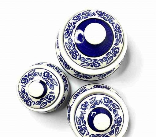 Ashlo's Blue Handi (Set of 3)