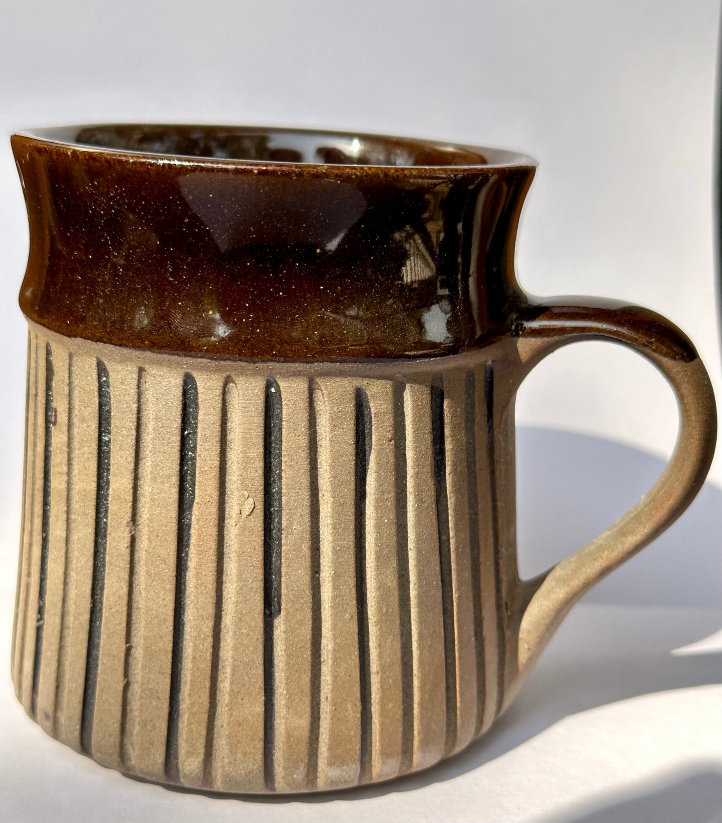 Ashlo's Décor Handmade Ceramic Coffee Mug / Tea Mug - Microwave Safe Coffee Mugs - Stylish Milk Mug with Handle