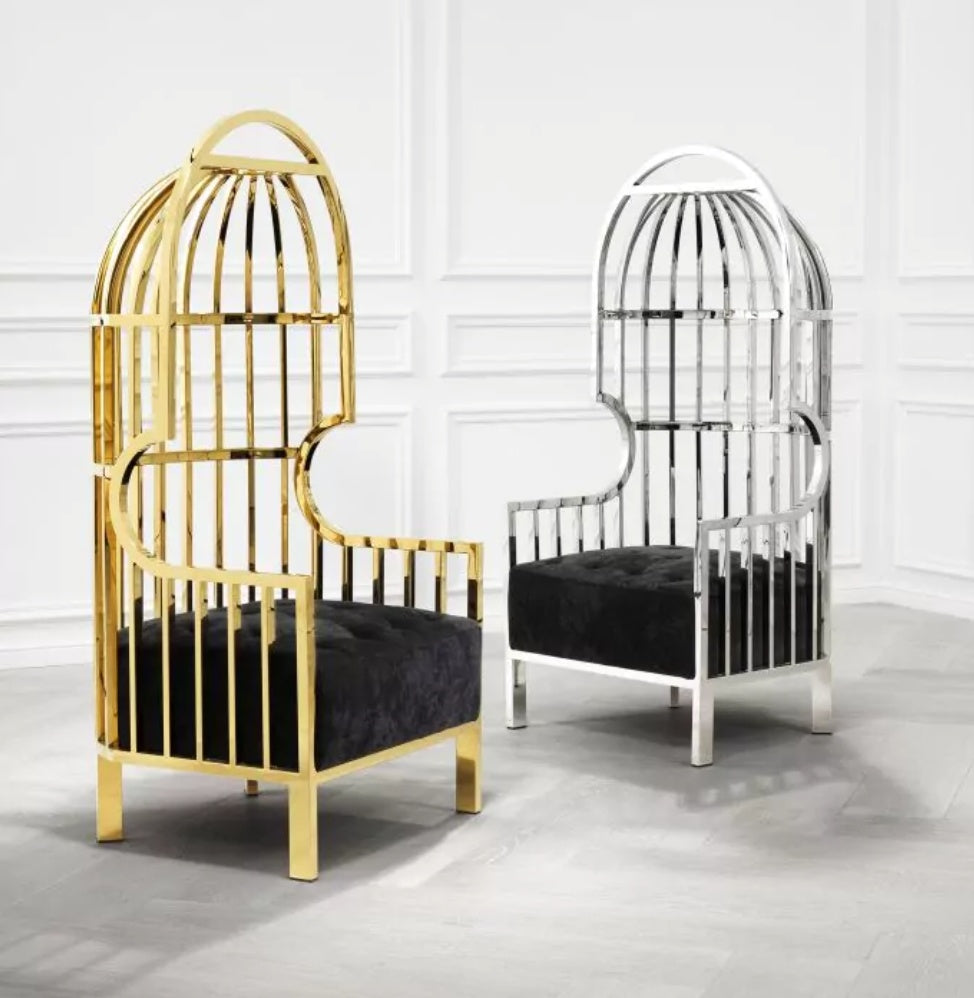 Outdoor cage online chair