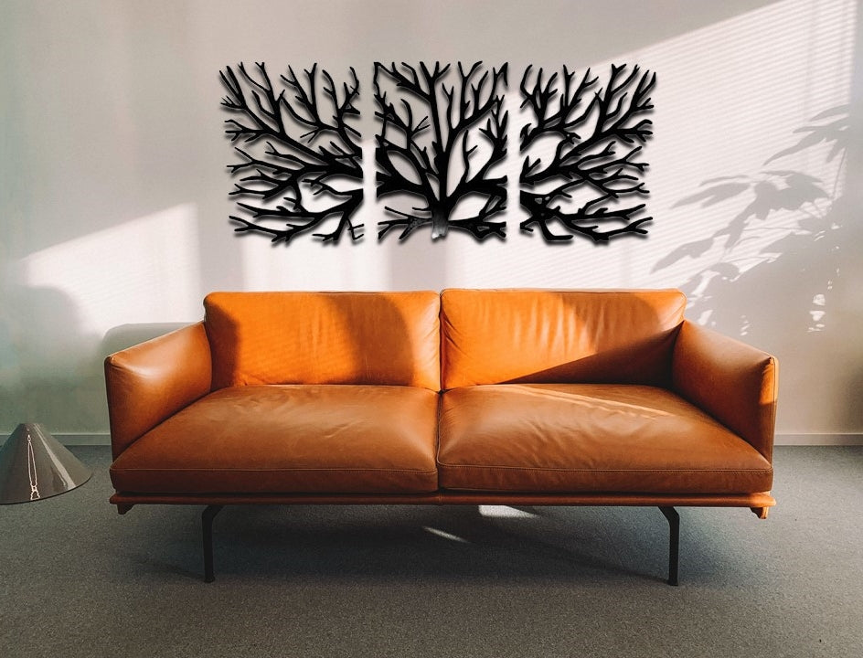 Ashlo's Metal Tree Of Life Wall Decor Art