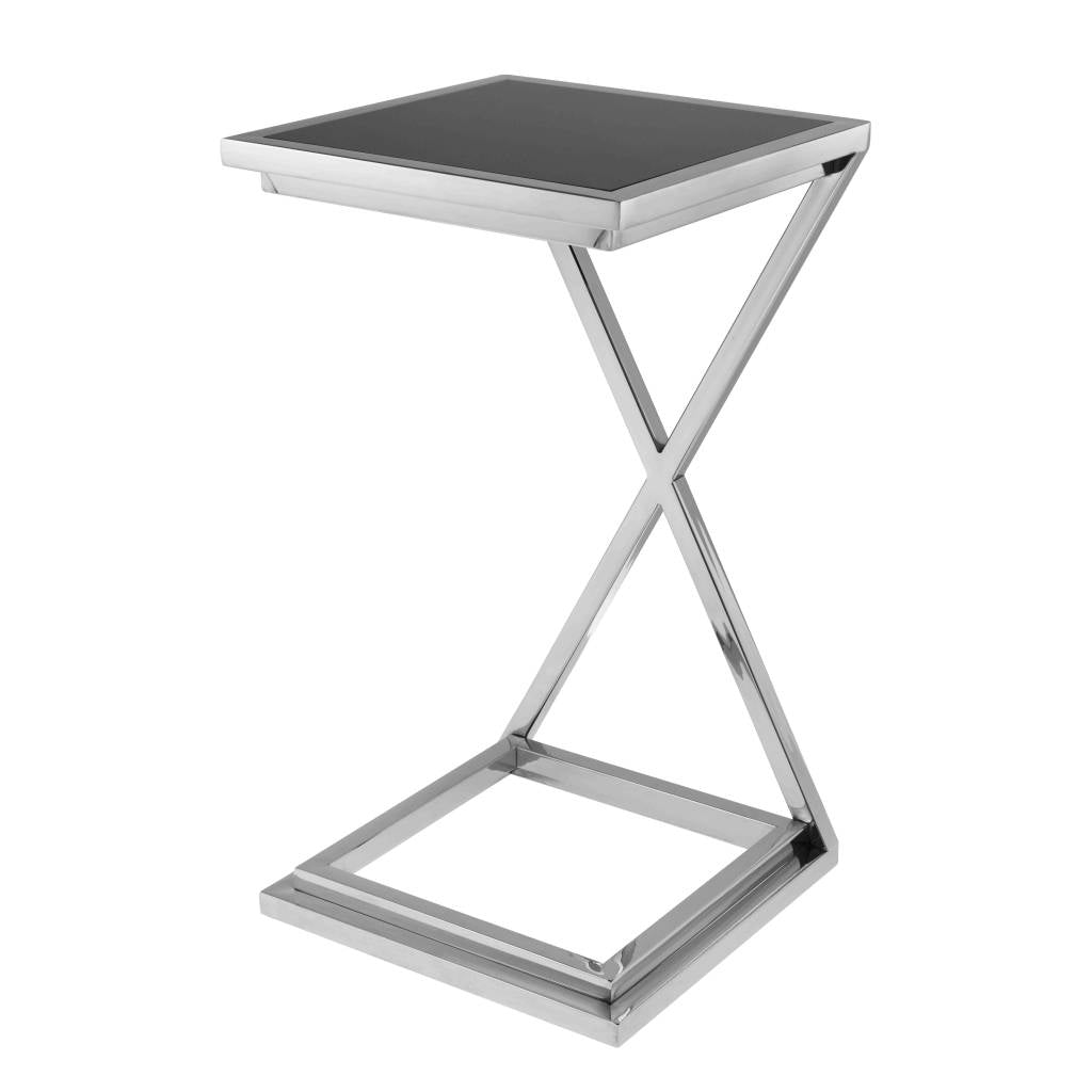 Ashlo's Décor Beautiful Golden Stainless Steel Side Tables/End Table