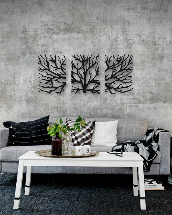 Ashlo's Metal Tree Of Life Wall Decor Art