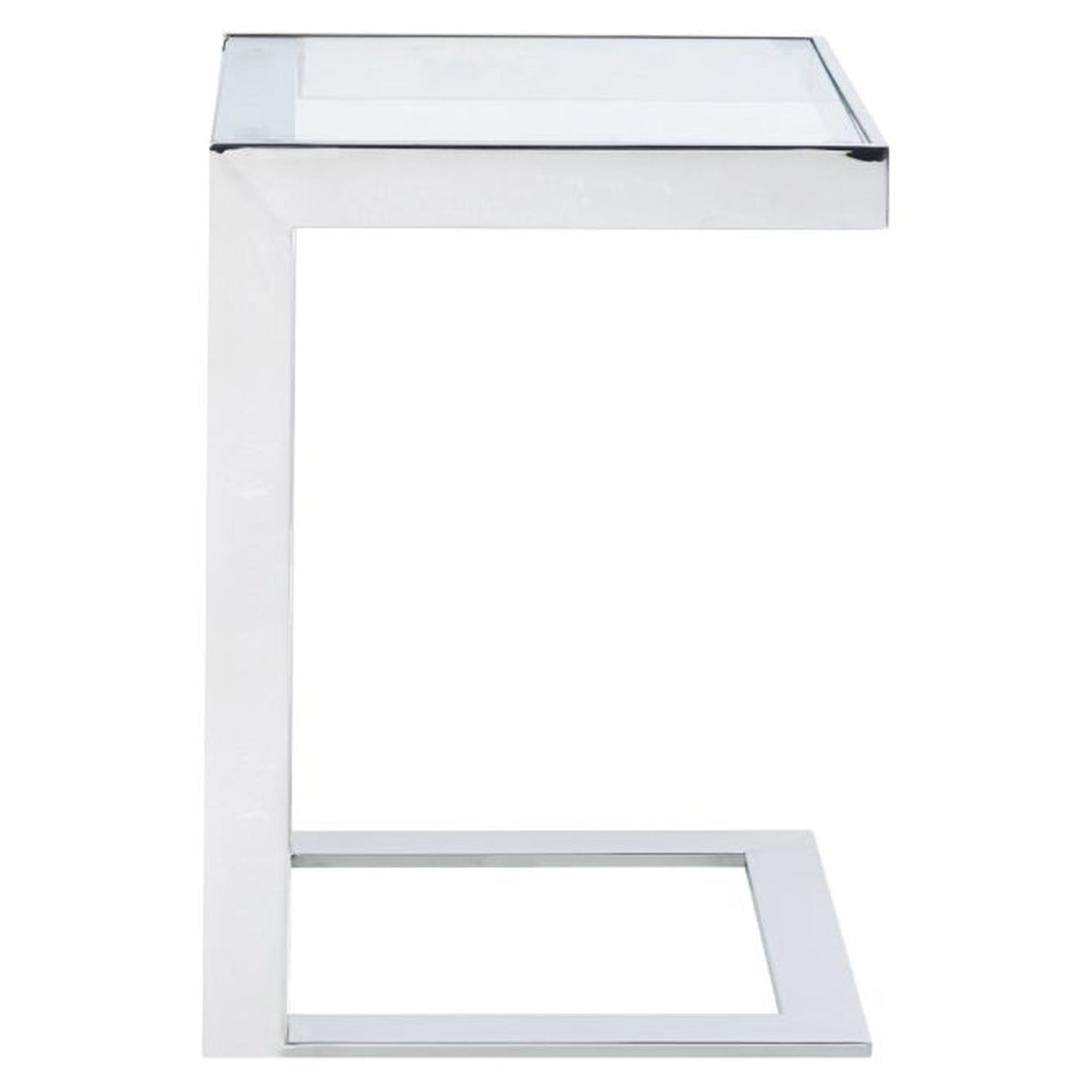 Ashlo's Décor Beautiful Silver Stainless Steel Side Tables/End Table